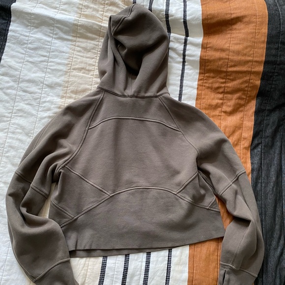 Lululemon Scuba Oversized Half-Zip Hoodie Nomad - Picture 3 of 3